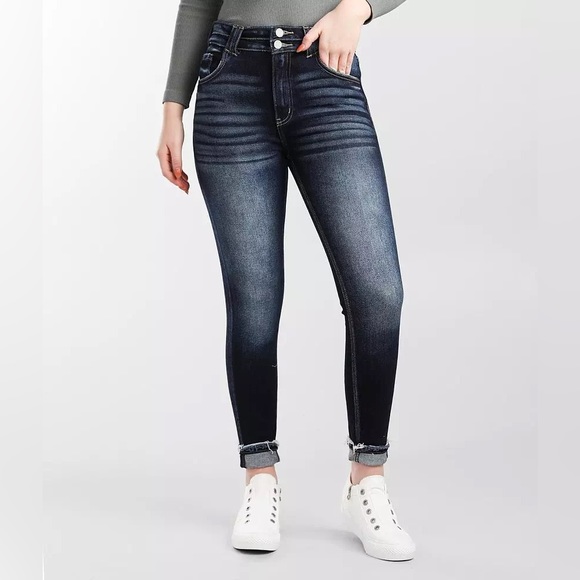KanCan Denim - Kancan Signature Kurvy Ultra High Rise Ankle Skinny VBK1855A Size 30